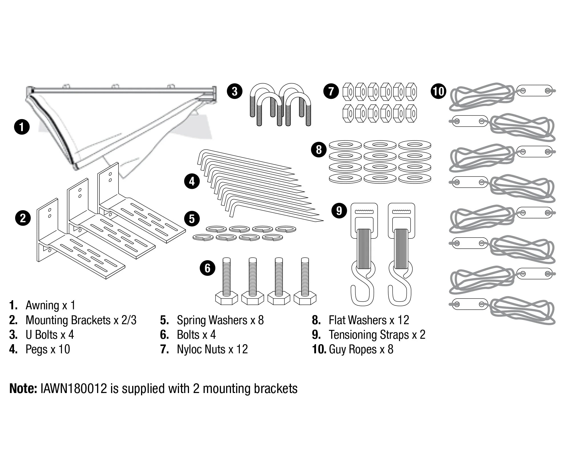 DeltaWing 180° Awning